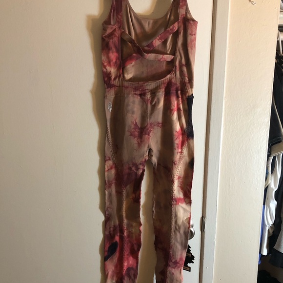 Free People Good Karma Custom Tye-Dye Onesie, XS/S - Picture 3 of 5